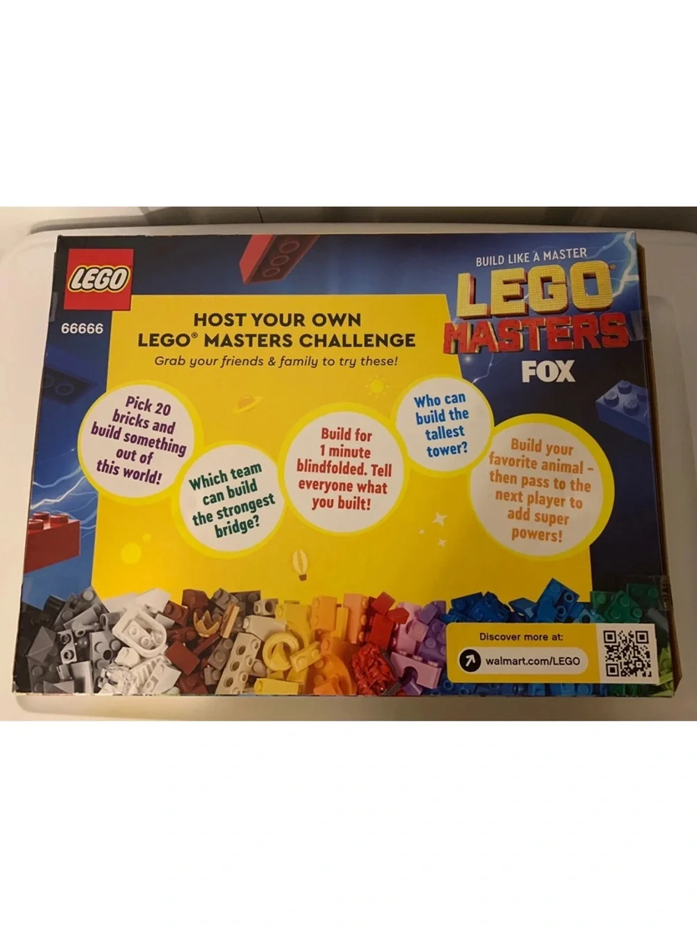 Lego Classics Four In One Value Pack Number 66666 Retired BONUS free Storage Bag